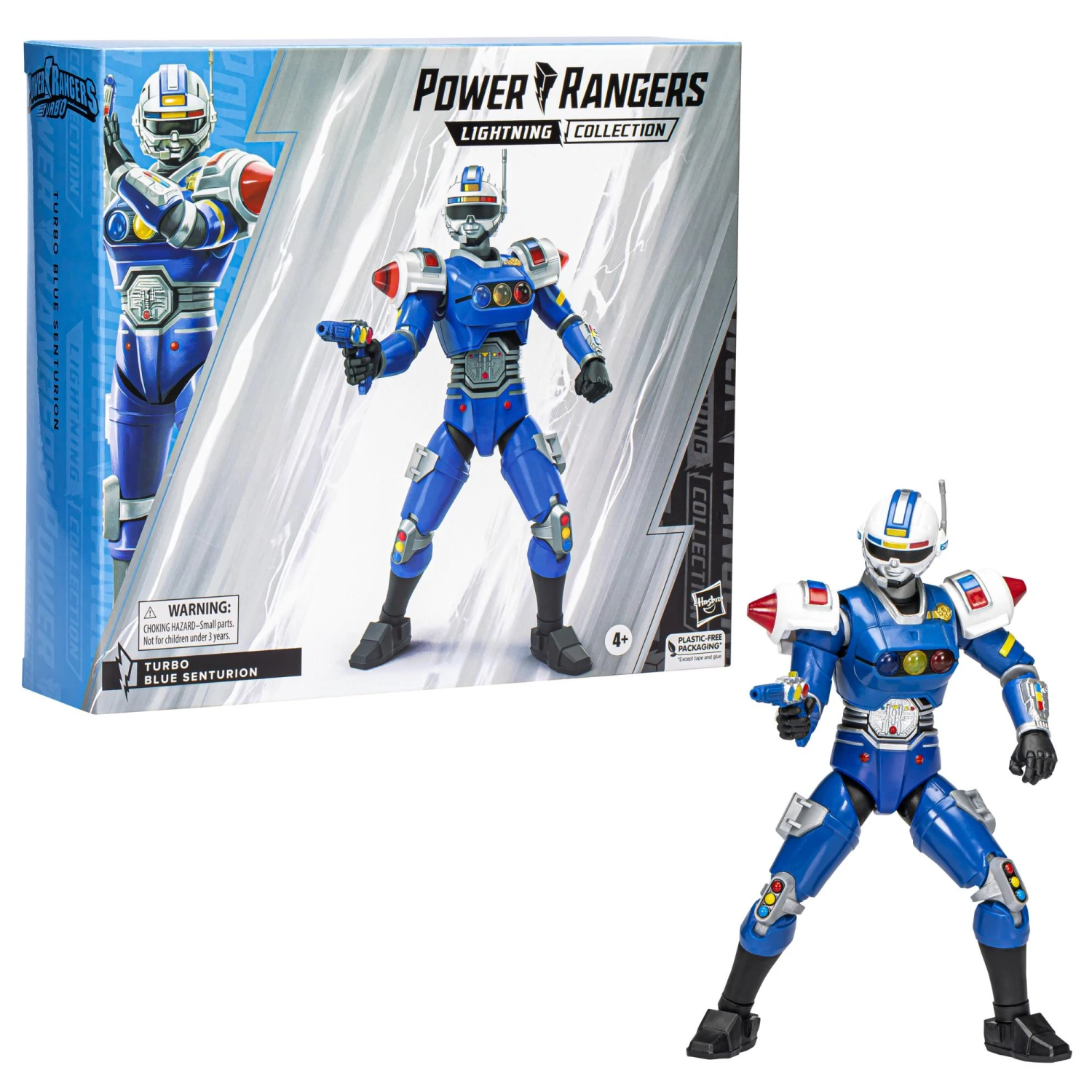 Hasbro Power Rangers Lightning Collection 6 Inch Action Figure - Turbo Blue Senturion 1 Hasbro Power Rangers Lightning Collection 6 Inch Action Figure - Turbo Blue Senturion