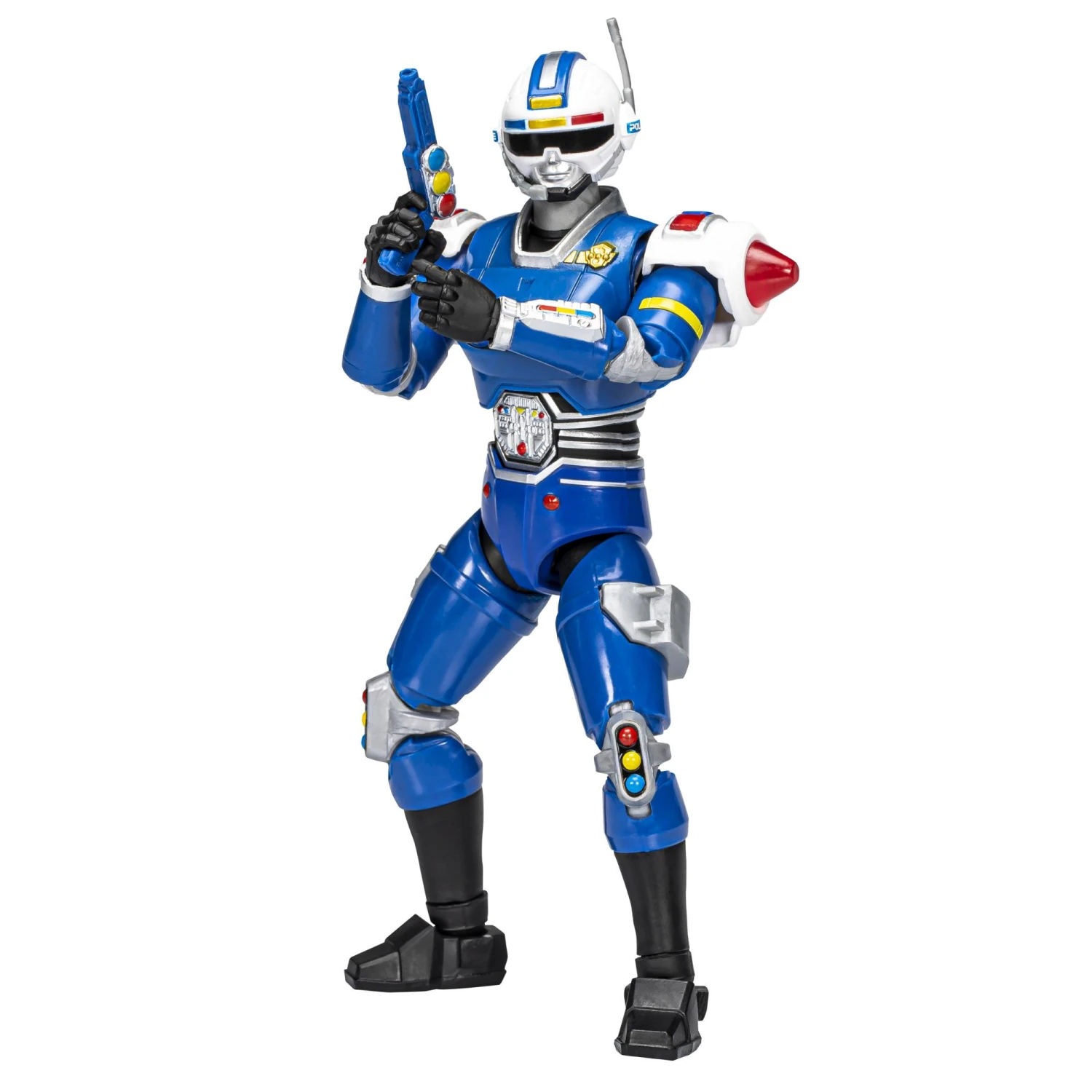 Hasbro Power Rangers Lightning Collection 6 Inch Action Figure - Turbo Blue Senturion 4 Hasbro Power Rangers Lightning Collection 6 Inch Action Figure - Turbo Blue Senturion - Image 4