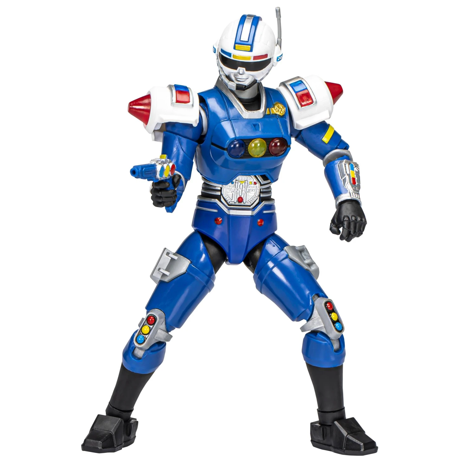 Hasbro Power Rangers Lightning Collection 6 Inch Action Figure - Turbo Blue Senturion 3 Hasbro Power Rangers Lightning Collection 6 Inch Action Figure - Turbo Blue Senturion - Image 3