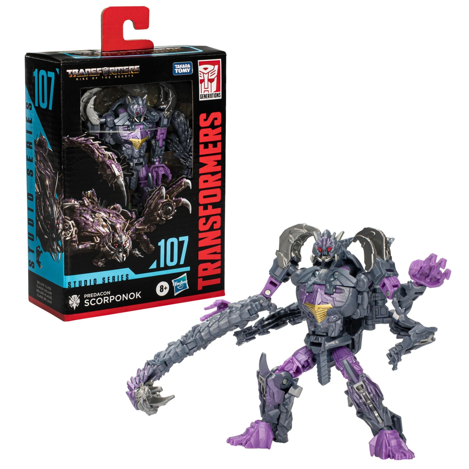Hasbro *PRE-ORDER Transformers Studio Series 107 Deluxe Action Figure - Predacon Scorponok 1 Hasbro *PRE-ORDER Transformers Studio Series 107 Deluxe Action Figure - Predacon Scorponok