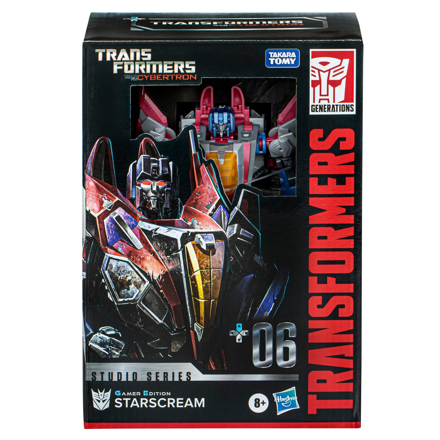 Hasbro *PRE-ORDER Transformers WFC Studio Series 06 Voyager Class Action Figure - Starscream 2 Hasbro *PRE-ORDER Transformers WFC Studio Series 06 Voyager Class Action Figure - Starscream - Image 2