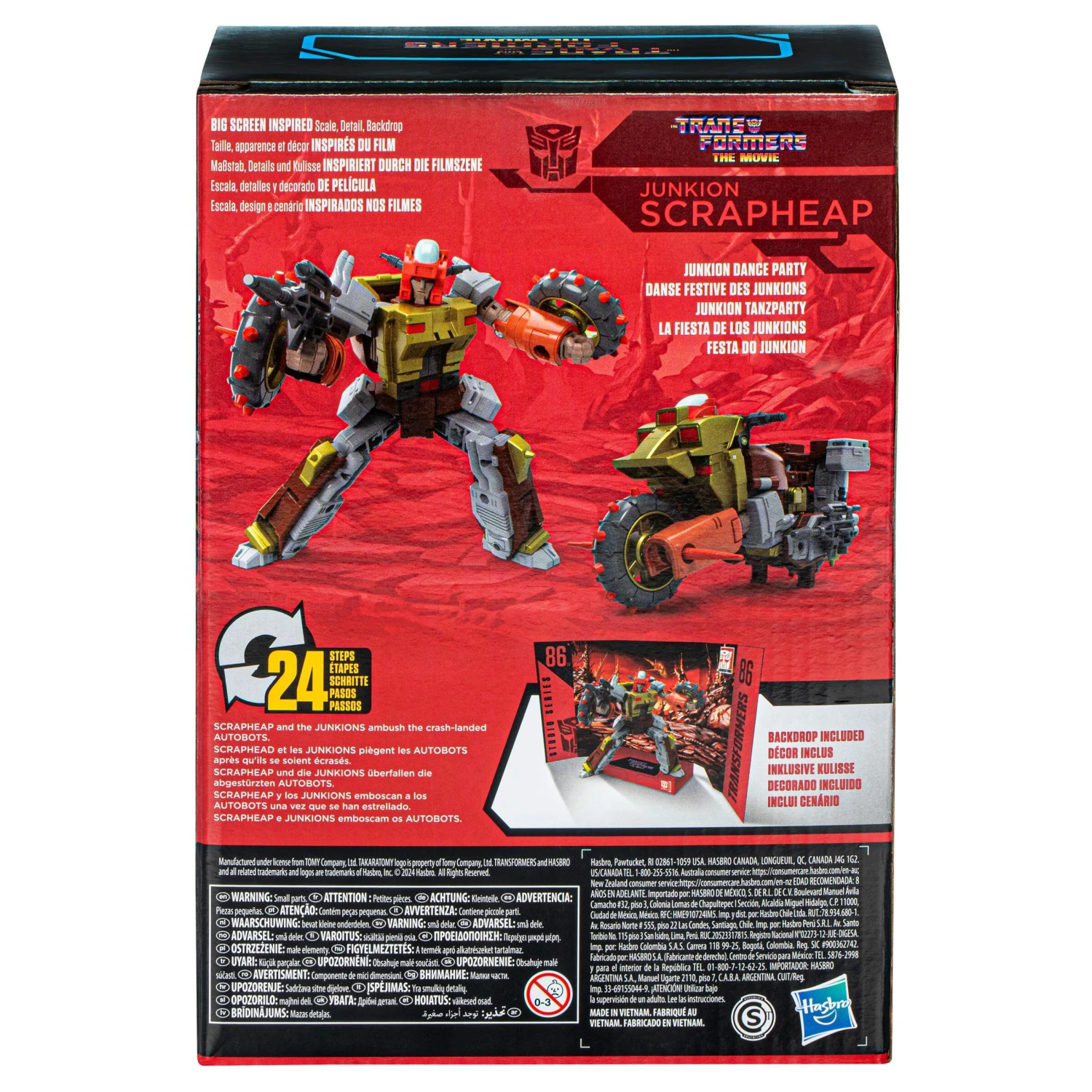 Hasbro *PRE-ORDER Transformers Studio Series 86 Voyager Class Action Figure - Junkion Scrapheap 5 Hasbro *PRE-ORDER Transformers Studio Series 86 Voyager Class Action Figure - Junkion Scrapheap - Image 5
