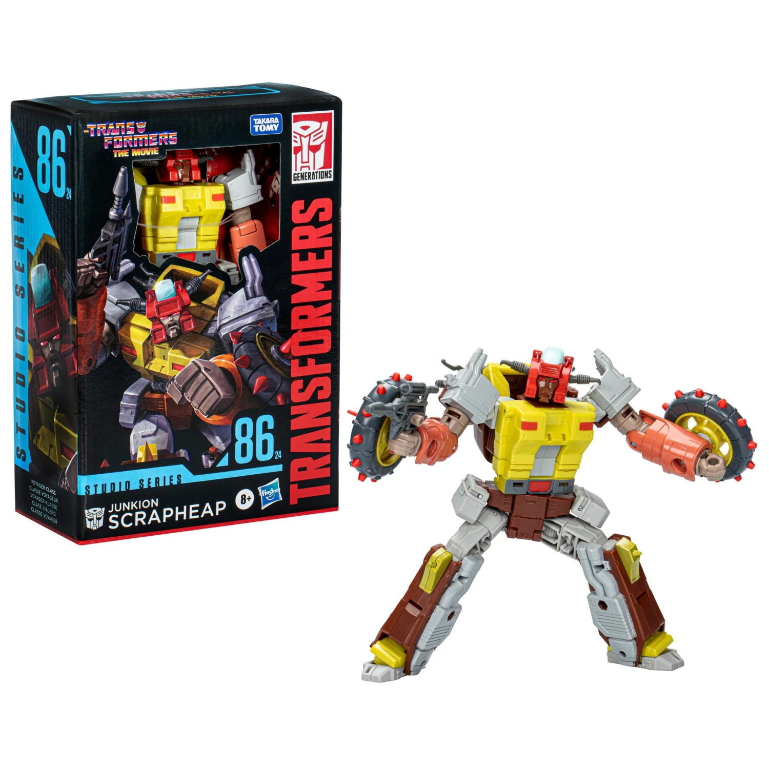 Hasbro *PRE-ORDER Transformers Studio Series 86 Voyager Class Action Figure - Junkion Scrapheap 1 Hasbro *PRE-ORDER Transformers Studio Series 86 Voyager Class Action Figure - Junkion Scrapheap