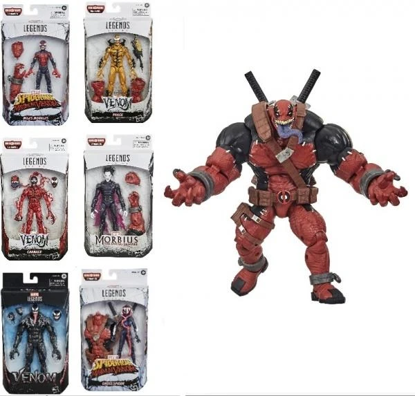Hasbro Venom Marvel Legends Action Figure - Full Set Of 6 (BAF Venompool) 1 Hasbro Venom Marvel Legends Action Figure - Full Set Of 6 (BAF Venompool)