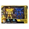 Hasbro Transformers Studio Series Buzzworthy Bumblebee Deluxe Action Figure 2-Pack - Bumblebee VS Dropkick