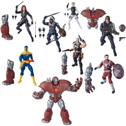 Hasbro Black Widow Marvel Legends 6 Inch Action Figures Wave 1 Set Of 7 (Crimson Dynamo BAF) 1 Hasbro Black Widow Marvel Legends 6 Inch Action Figures Wave 1 Set Of 7 (Crimson Dynamo BAF)