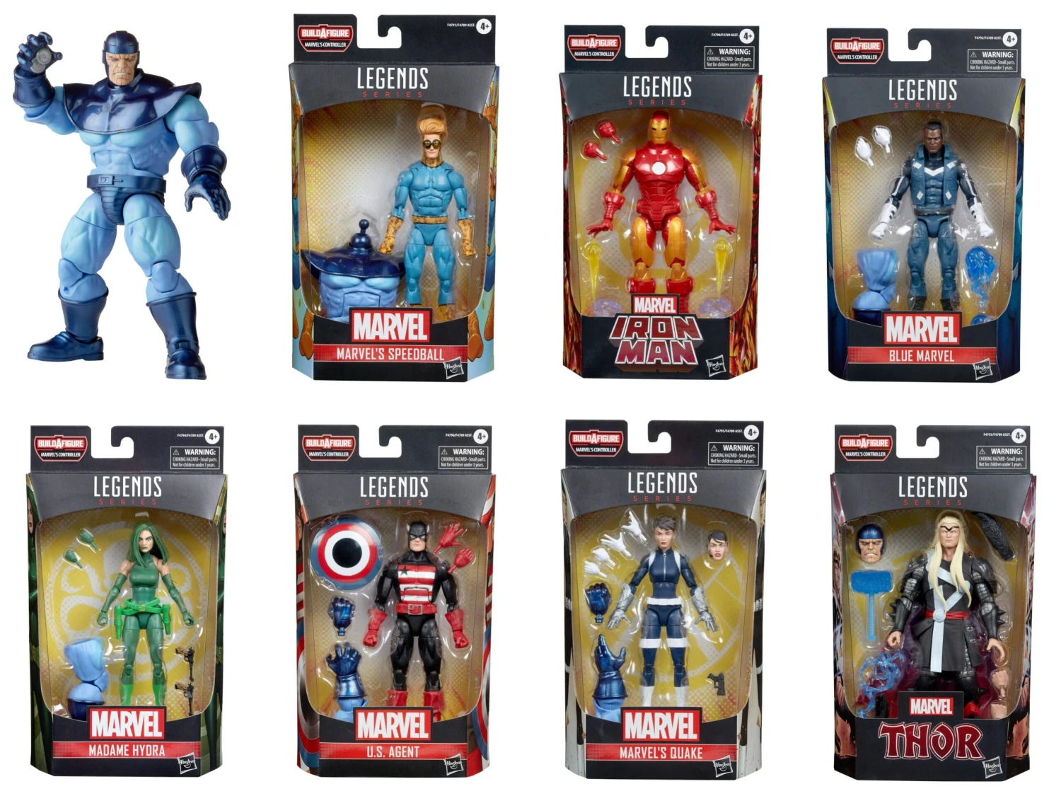 Hasbro Marvel Legends Iron Man Wave 2 Marvel's Controller BAF - Set Of 7 1 Hasbro Marvel Legends Iron Man Wave 2 Marvel's Controller BAF - Set Of 7