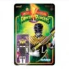 SUPER7 Power Rangers ReAction Action Figure Wave 4 - Black Ranger Dragon Shield