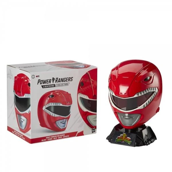 Hasbro Power Rangers Lightning Collection Premium Red Ranger Helmet Prop Replica 1 Hasbro Power Rangers Lightning Collection Premium Red Ranger Helmet Prop Replica