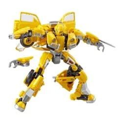 Hasbro Transformers Studio Series Buzzworthy Bumblebee Deluxe Action Figure 2-Pack - Bumblebee VS Dropkick -Deals Action Figures Store yel f