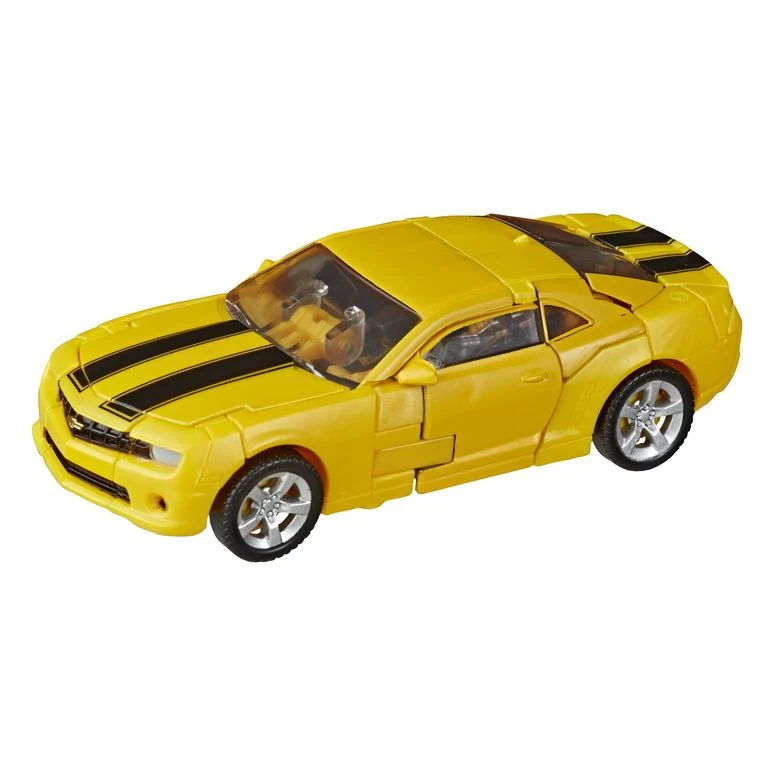 Hasbro Transformers Studio Series Buzzworthy Bumblebee Deluxe Action Figure 2-Pack - Clunker Bumblebee VS Barricade 4 Hasbro Transformers Studio Series Buzzworthy Bumblebee Deluxe Action Figure 2-Pack - Clunker Bumblebee VS Barricade - Image 4